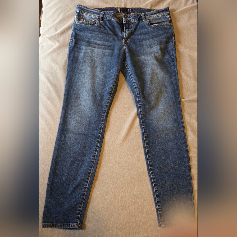 Kut from the Kloth Skinny Blue Jeans